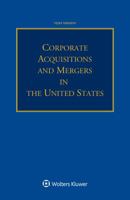 Corporate Acquisitions and Mergers in the United States 9403500808 Book Cover