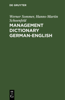 Management Dictionary, German English 3110048639 Book Cover