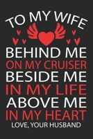 TO MY WIFE BEHIND ME ON MY CRUISER BESIDE ME IN MY LIFE ABOVE ME IN MY HEART LOVE, YOUR HUSBAND 1695051246 Book Cover