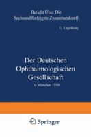 Der Deutschen Ophthalmologischen Gesellschaft: In Munchen 1950 3807002308 Book Cover