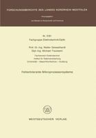Fehlertolerante Mikroprozessorsysteme 3531031813 Book Cover