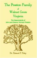 The Prestons of Walnut Grove, Virginia 0788440136 Book Cover