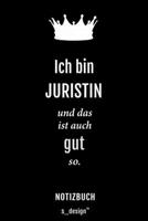 Notizbuch f�r Juristen / Jurist / Juristin: Originelle Geschenk-Idee [120 Seiten kariertes blanko Papier] 1677582715 Book Cover