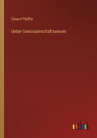 Ueber Genossenschaftswesen 337502584X Book Cover