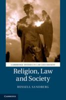 Religion, Law and Society 1107027438 Book Cover