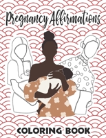 Pregnancy Affirmations Coloring Book: Positive Pregnancy coloring book, Calming and Stress Relieving Designs & Patterns and minimalist illustration of pregnant women To Color B0915GWV18 Book Cover