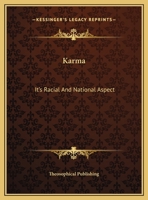 Karma: It's Racial And National Aspect 1425459099 Book Cover