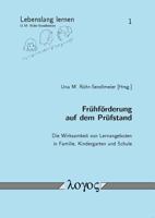 Fruhforderung Auf Dem Prufstand: Die Wirksamkeit Von Lernangeboten in Familie, Kindergarten Und Schule 3832516298 Book Cover