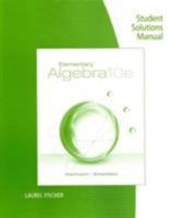 Student Solutions Manual for Kaufmann/Schwitters' Elementary Algebra, 10th 1285196902 Book Cover