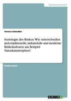 Soziologie des Risikos. Wie unterscheiden sich traditionelle, industrielle und moderne Risikokulturen am Beispiel Naturkatastrophen? 3656684227 Book Cover