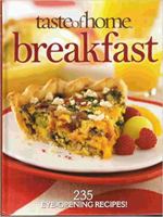 Taste of Home Breakfast: 235 Eye-opening Recipes 0898217601 Book Cover