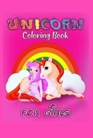 unicorn coloring book for girls: unicorn coloring book B084CB5LP7 Book Cover