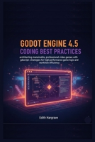 Godot Engine 4.5 Coding Best Practices: Architecting Maintainable, Professional Video Games with GDScript: Strategies for High-Performance Game Logic ... Efficiency (The Pragmatic Edith's Guide) B0G5J9YCGW Book Cover