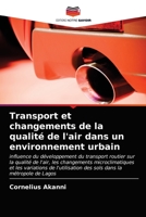 Transport et changements de la qualité de l'air dans un environnement urbain 6202720832 Book Cover