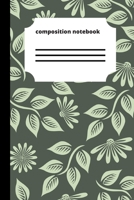 composition notebook: leaves cover notebook..lined leaves notebook 1709949945 Book Cover