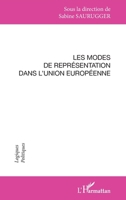 Les modes de représentation dans l'Union européenne 2747540227 Book Cover