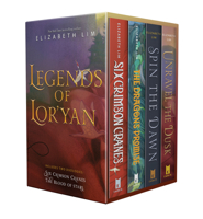 Legends of Lor'yan 4-Book Boxed Set: Six Crimson Cranes; The Dragon's Promise; Spin the Dawn; Unravel the Dusk 0593712528 Book Cover