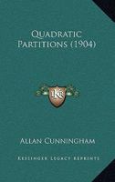 Quadratic Partitions 1437106587 Book Cover