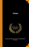 Poems by Tester William Hay Leith 0342578839 Book Cover