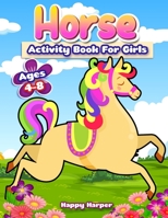 Horse Activity Book 1989968376 Book Cover