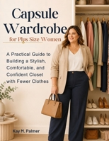 capsule wardrobe for women plus size: A Practical Guide to Building a Stylish, Comfortable, and Confident Closet with Fewer Clothes B0HB7VF6Z9 Book Cover