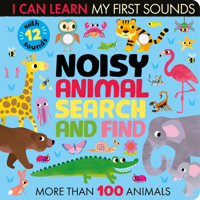 Noisy Animal Search and Find 1680106856 Book Cover