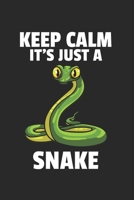 Schlange Notizbuch: Schlange Notizbuch f�r Liebhaber / Notizheft / Notizblock A5 (6x9in) Dotted Notebook / Punkteraster / 120 gepunktete Seiten 1673786685 Book Cover