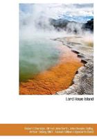 Lord Howe Island 1015680526 Book Cover