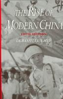 The Rise of Modern China 0195125045 Book Cover