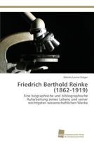 Friedrich Berthold Reinke (1862-1919) 3838138503 Book Cover