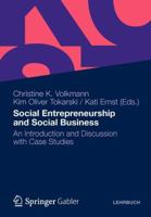 Social Entrepreneurship and Social Business: An Introduction and Discussion with Case Studies 3834927295 Book Cover
