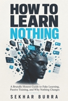 How to Learn Nothing: A Brutally Honest Guide to Fake Learning, Passive Training, and Why Nothing Changes B0H6CT82XL Book Cover