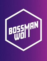 Boss Woman: Feminist Workout Log Book: Dark Purple 1657525287 Book Cover