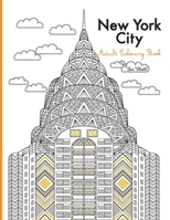 New York City Adult Coloring Book 0998758809 Book Cover