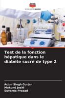 Test de la fonction hépatique dans le diabète sucré de type 2 620935257X Book Cover