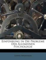 Einführung in die Probleme der allemeinen Psychologie 1016620160 Book Cover