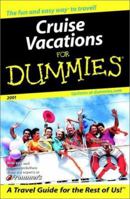 Cruise Vacations For Dummies? 2001 076456174X Book Cover