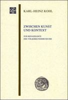 Zwischen Kunst Und Kontext: Zur Renaissance Des Volkerkundemuseums 3515098186 Book Cover