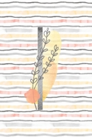 Food and Exercise Journal with Monogram Letter I: Daily Fitness Tracker for Women (Personalized Tracking) 169278966X Book Cover