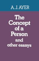 The Concept of a Person: and Other Essays 1013760603 Book Cover