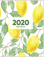 2020 work planner: Lined Journal Notebook- Colorful - 120 Pages - Large (8.5 x 11 inches) 1676616047 Book Cover