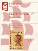 Study Guide to Accompany Psychology and Life 0321035054 Book Cover