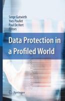 Data Protection in a Profiled World 9400792395 Book Cover