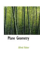 Plane Geometry 0469930233 Book Cover
