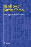 Handbook of Number Theory I (v. 1) 1402042159 Book Cover