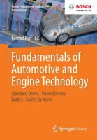 Fundamentals of Automotive and Engine Technology: Standard Drives, Hybrid Drives, Brakes, Safety Systems 365803971X Book Cover