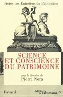Science et conscience du patrimoine 2213598509 Book Cover