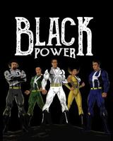 Black Power: Black Super Heroes Notebook, 8x10 College Ruled Lined Paper, 100 Pages 1796376329 Book Cover