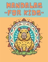 Coloring Book For Kids Awesome Mandala Animals: For Kids ages 4-12: Explore the Magical World of Color and Creativity with Over 50 Animal Mandalas B0CRBF9SQG Book Cover