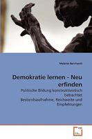 Demokratie lernen - Neu erfinden 3639277309 Book Cover